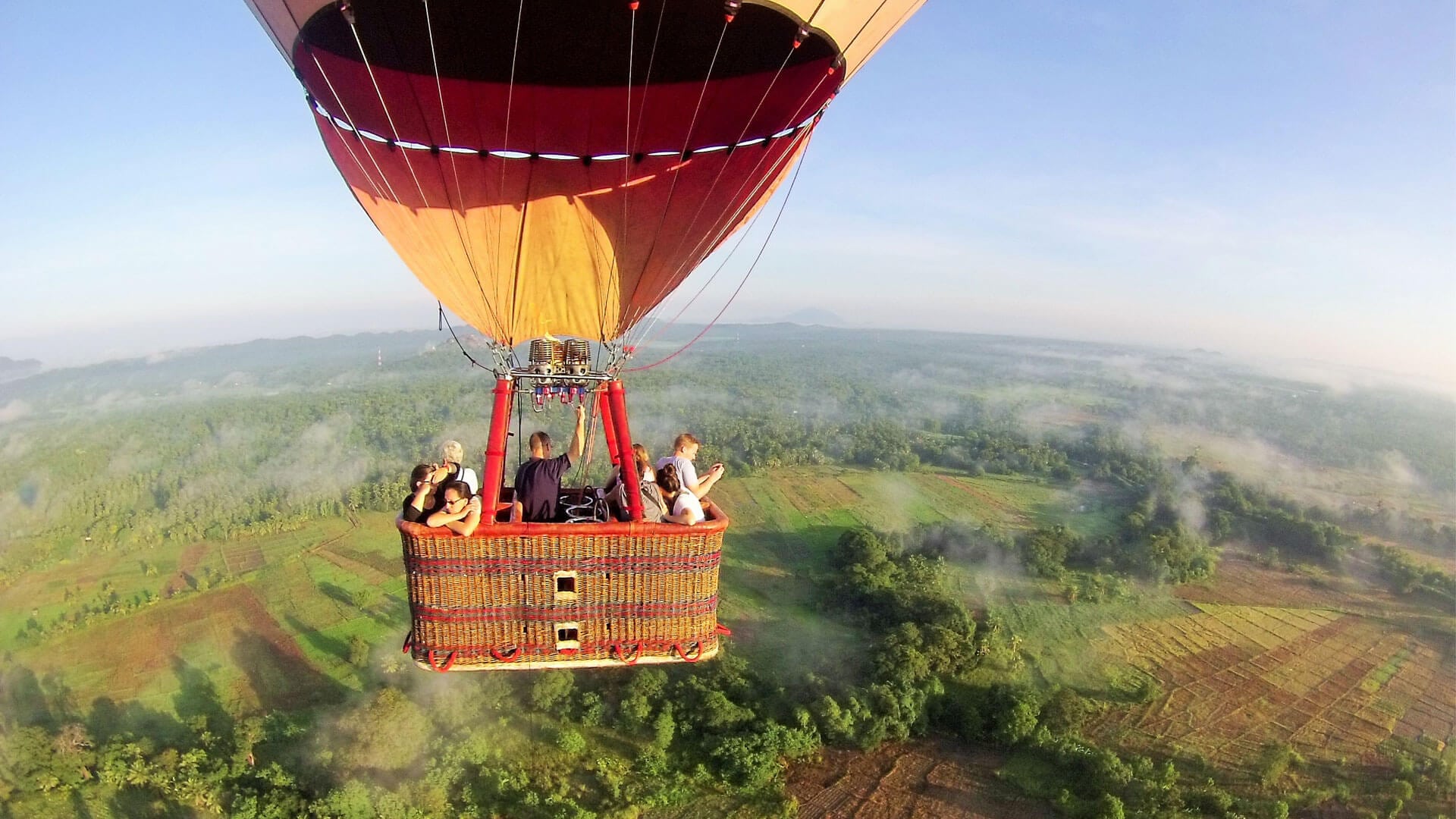 Hot air ballooning